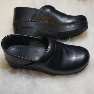 Leather Dansko Clogs